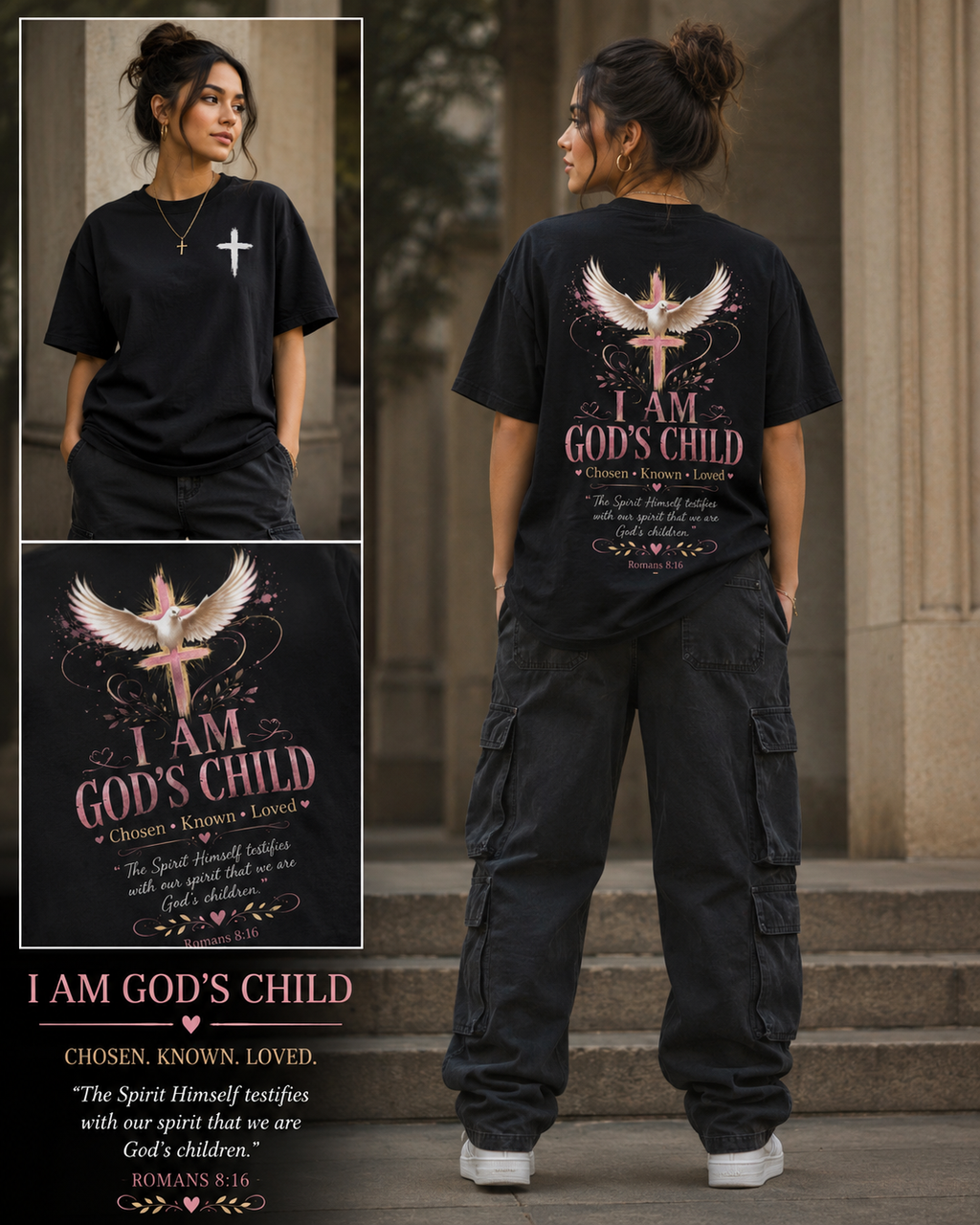 Identity/Unisex Pure Cotton T-Shirt