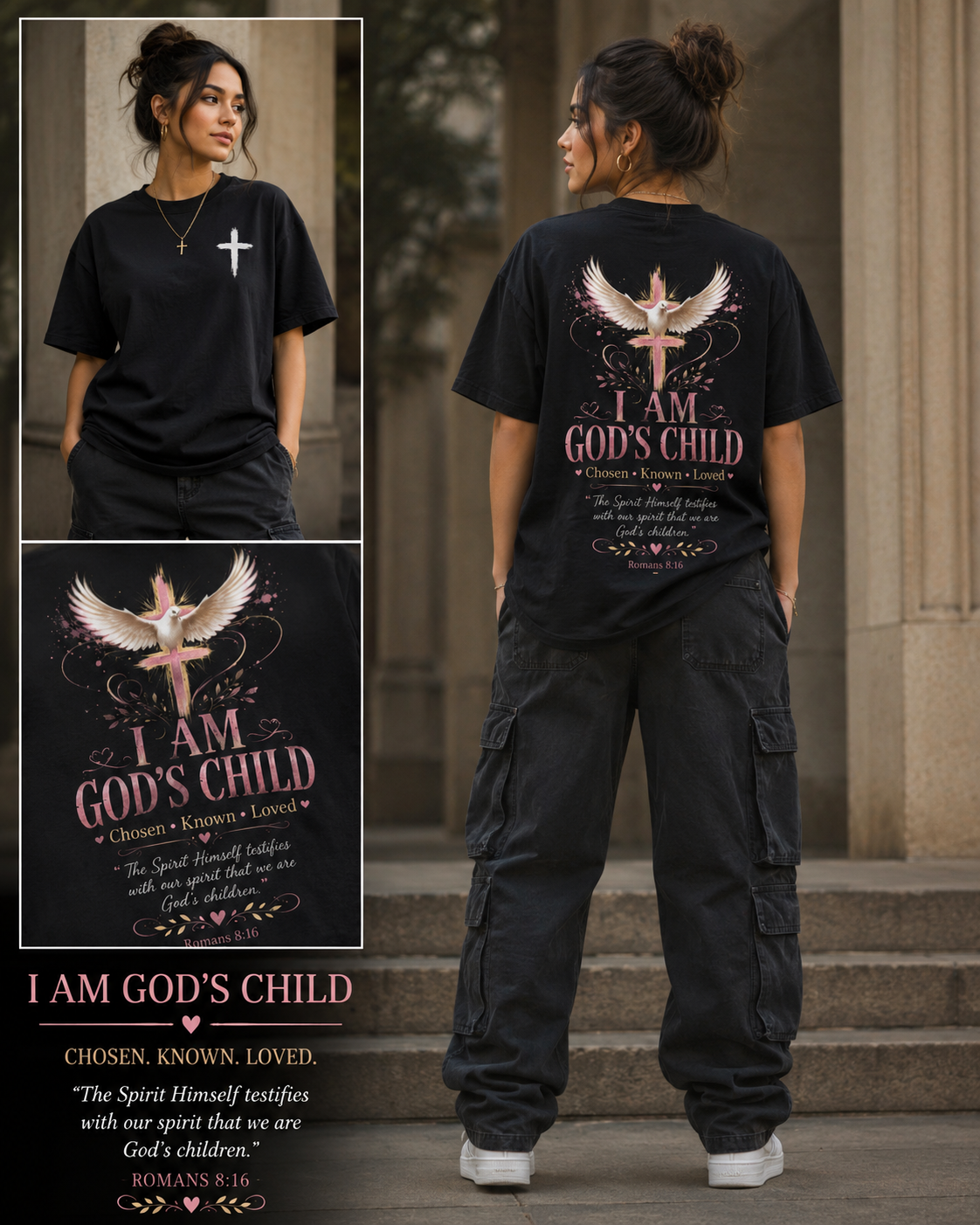 Identity/Unisex Pure Cotton T-Shirt