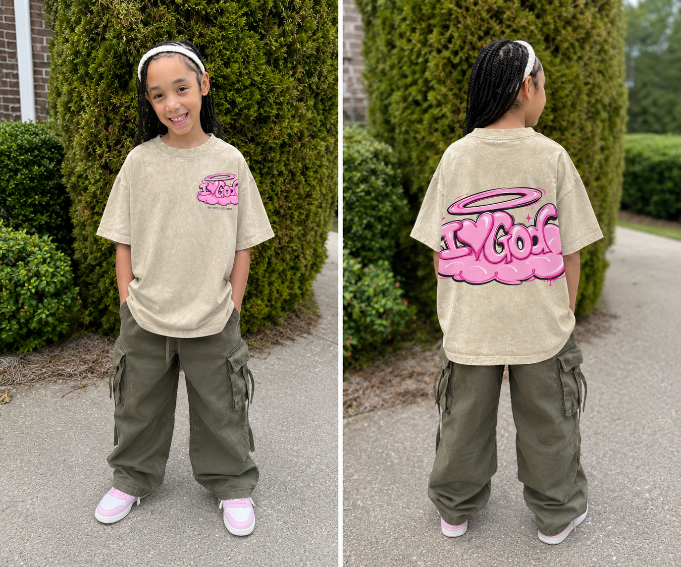 Snow Washed Kids' T-Shirt