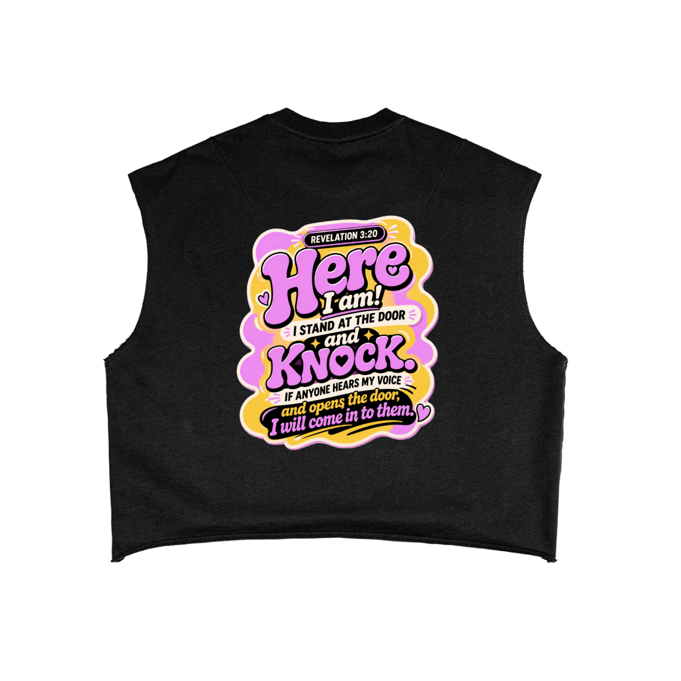 French Terry Boxy Tank Top